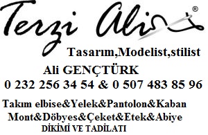 Konak Karabağlar Yağhaneler TERZİ ALİ -Takım elbise,  Yelek,  Panto firma logo